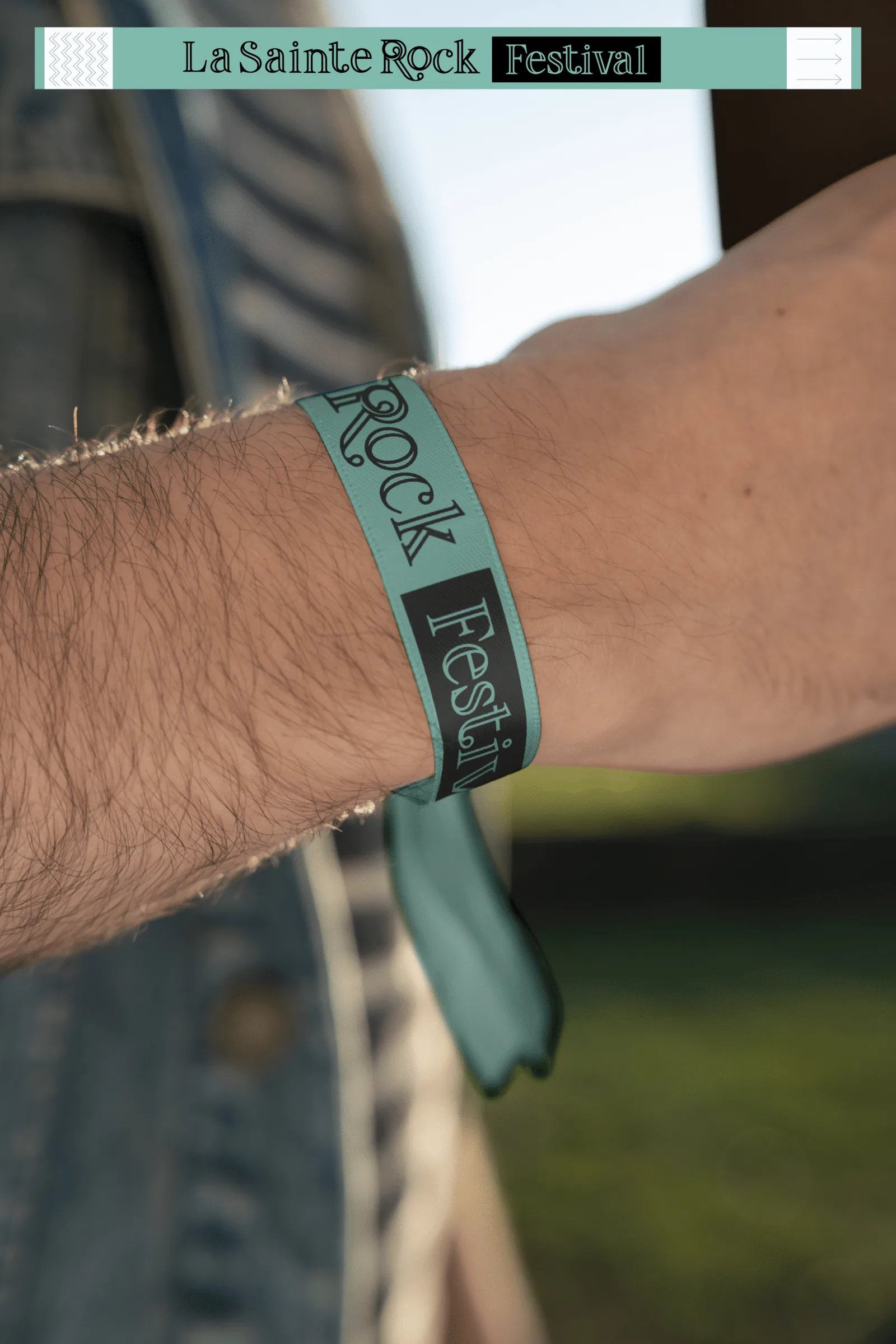 Le t-shirt collector porté par un festivalier