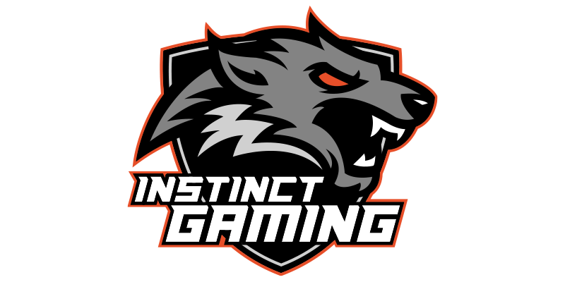 Logo instinct gaming | aio création